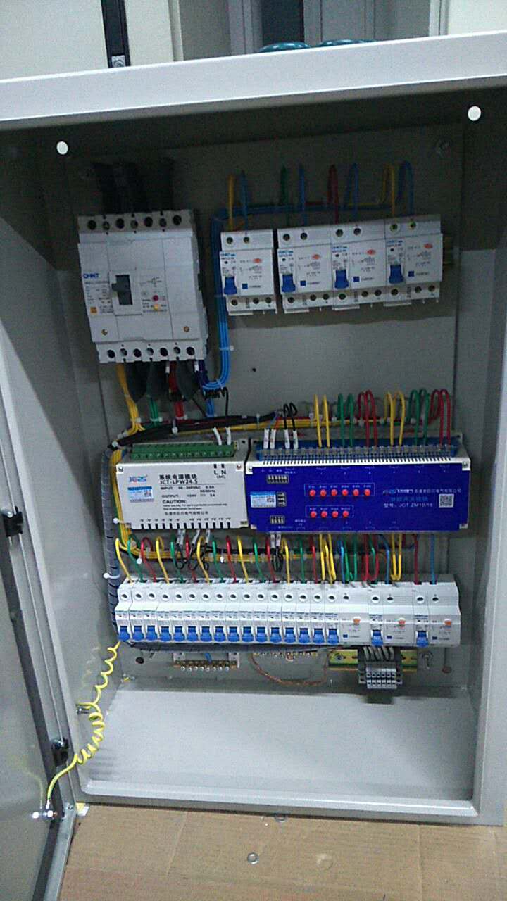 浙江巨川AZY-K12/16A公寓智能照明控制系统图